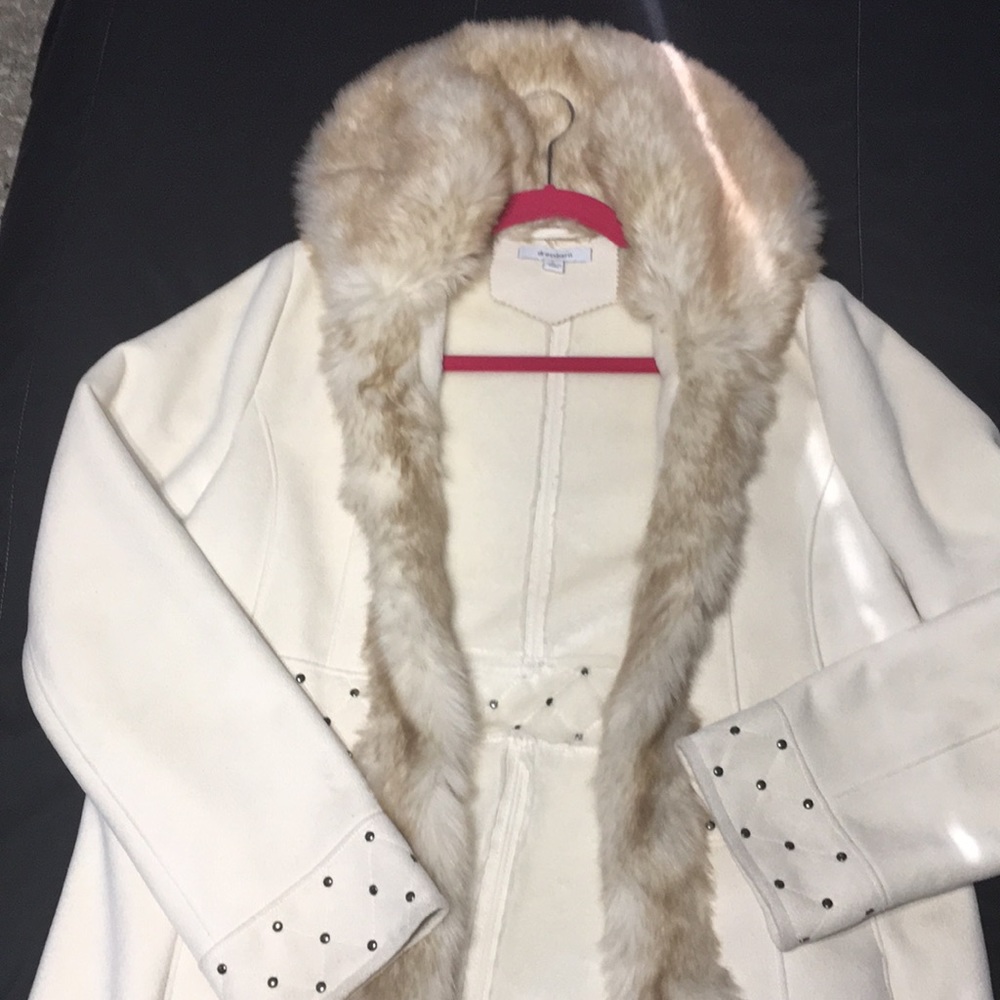 Stunning faux fur lined coat